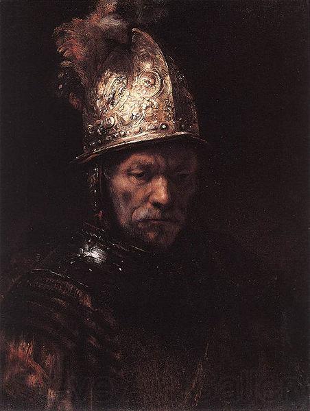 Rembrandt Peale The Man with the Golden Helmet Germany oil painting art